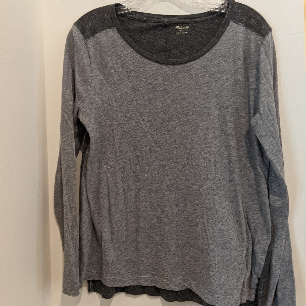 Madewell Whisper Cotton Long Sleeve Crew